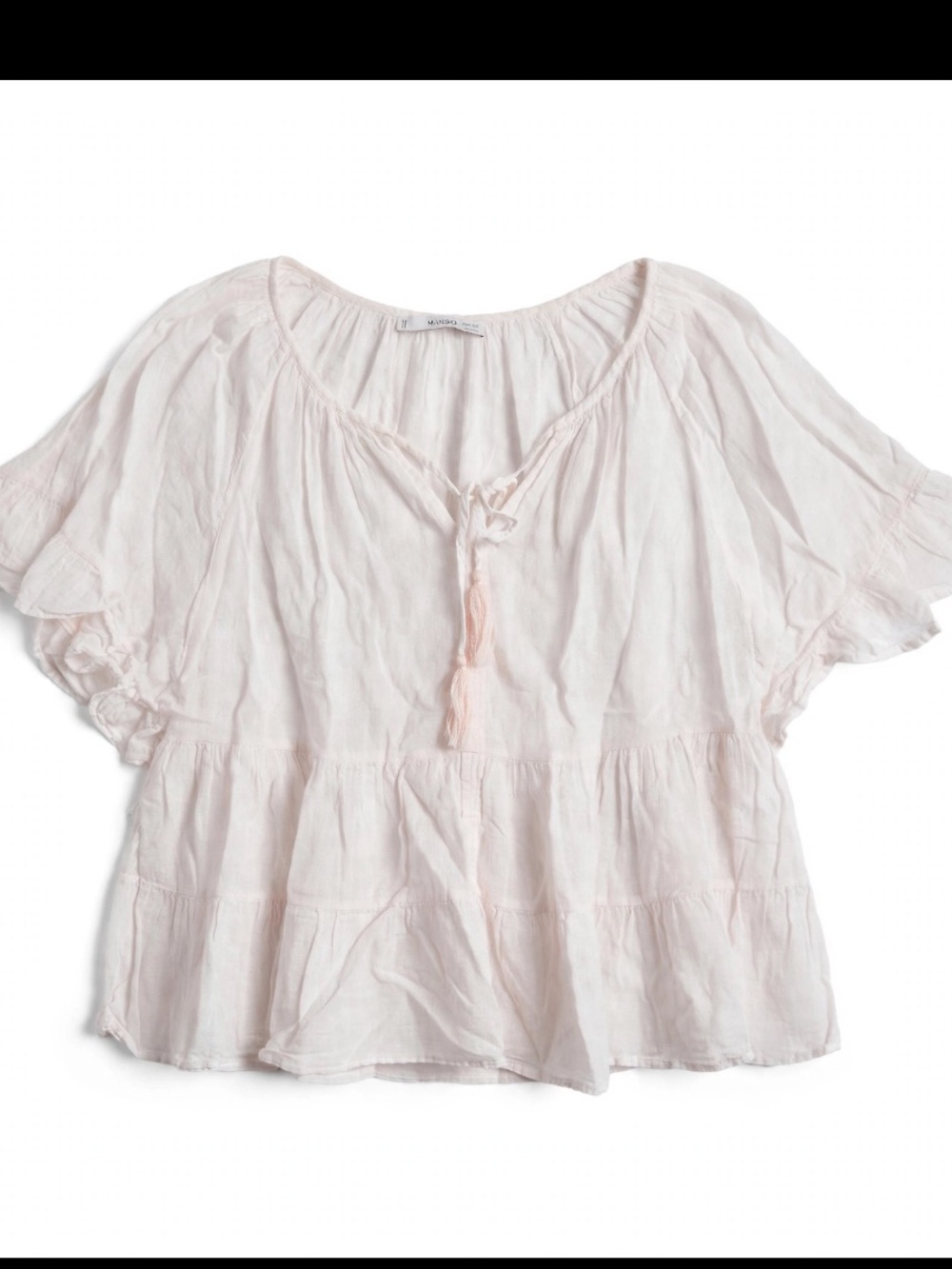 Mango cotton blouse